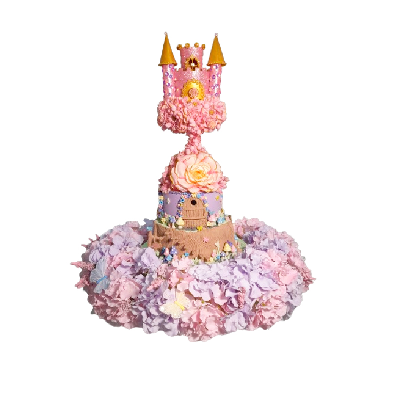MAQUETA DE PUDIN BOSQUE DE FANTASÍA